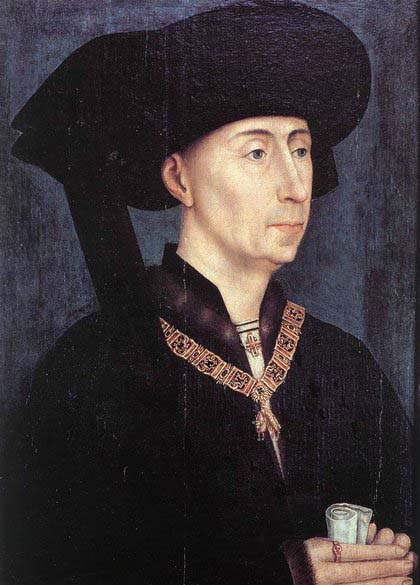 WEYDEN, Rogier van der Portrait of Philip the Good after